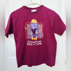 Vintage Disney Kids The Twilight Zone Tower of Terror - Size Youth L (14/16)